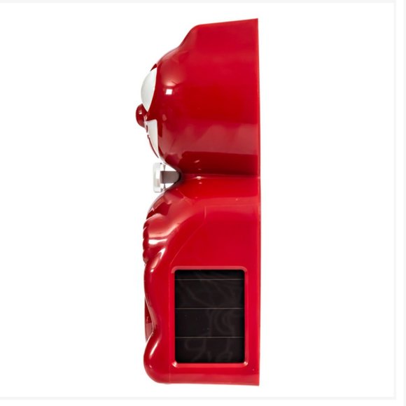 Solar powered Kit-Cat clock Digital Alarm Klock Space Cherry Red - Picture 5 of 5